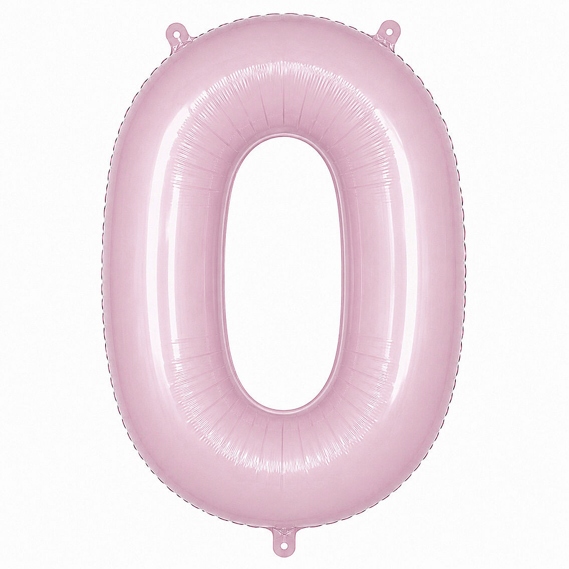0 Rakam Folyo Balon pembe Rengi (76 cm) - 1