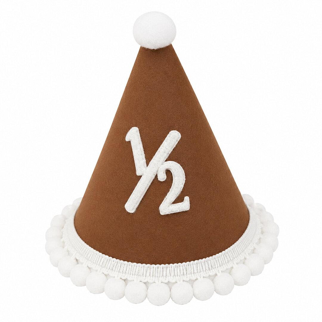 1/2 Yaş Baby Şapka Kahverengi - 1