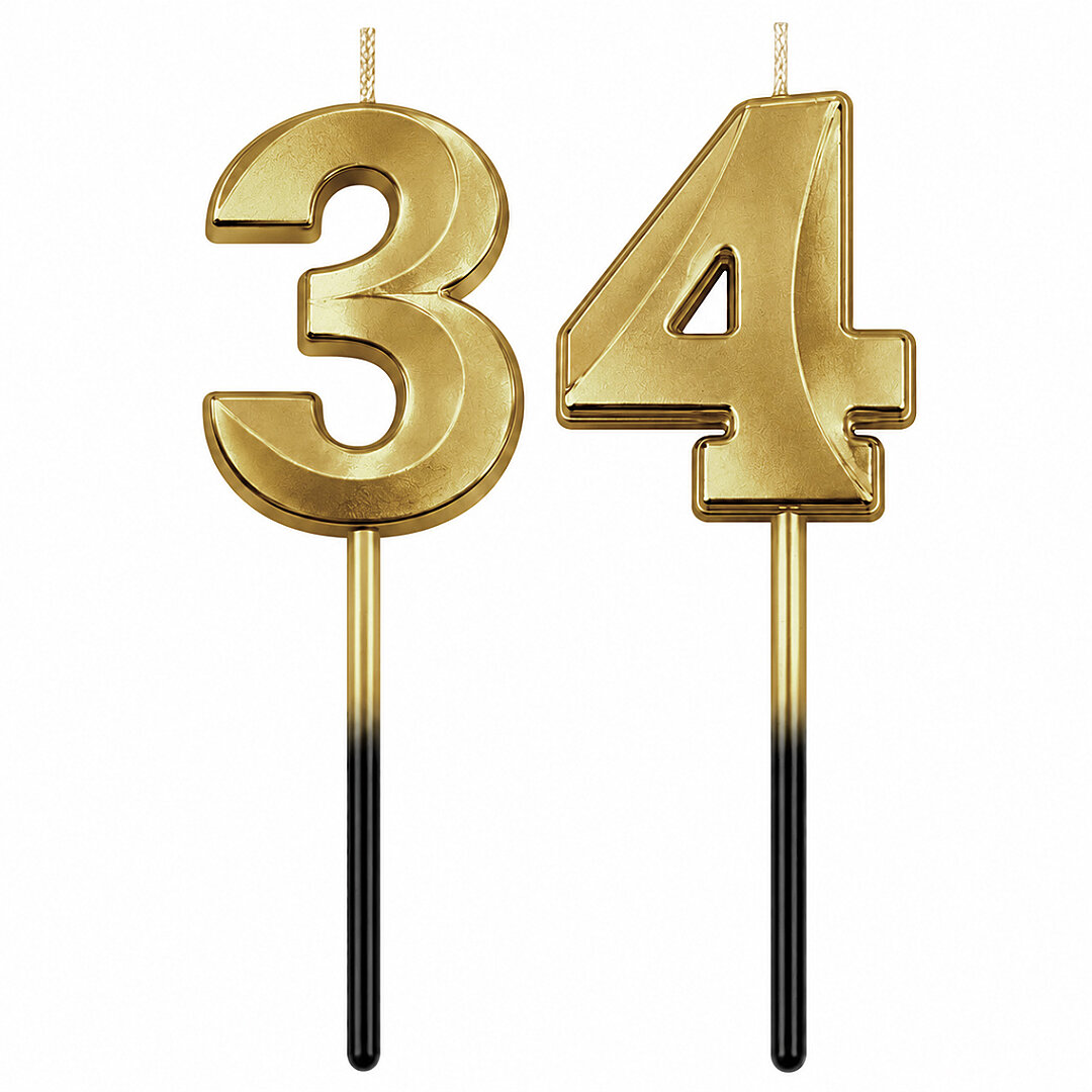 34 Rakam Mum Gold - 1