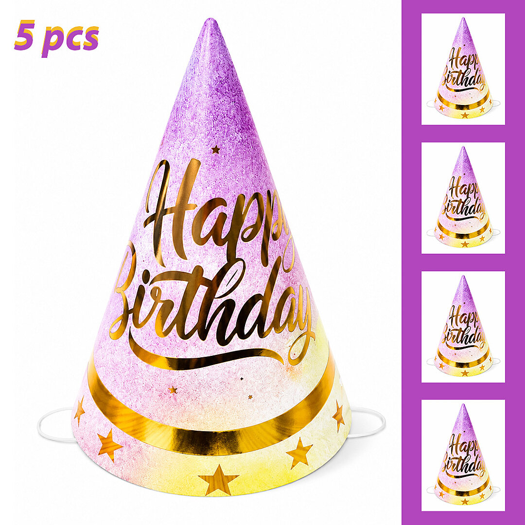 5 Li Parti Şapkası Katyon Set - Beysüs