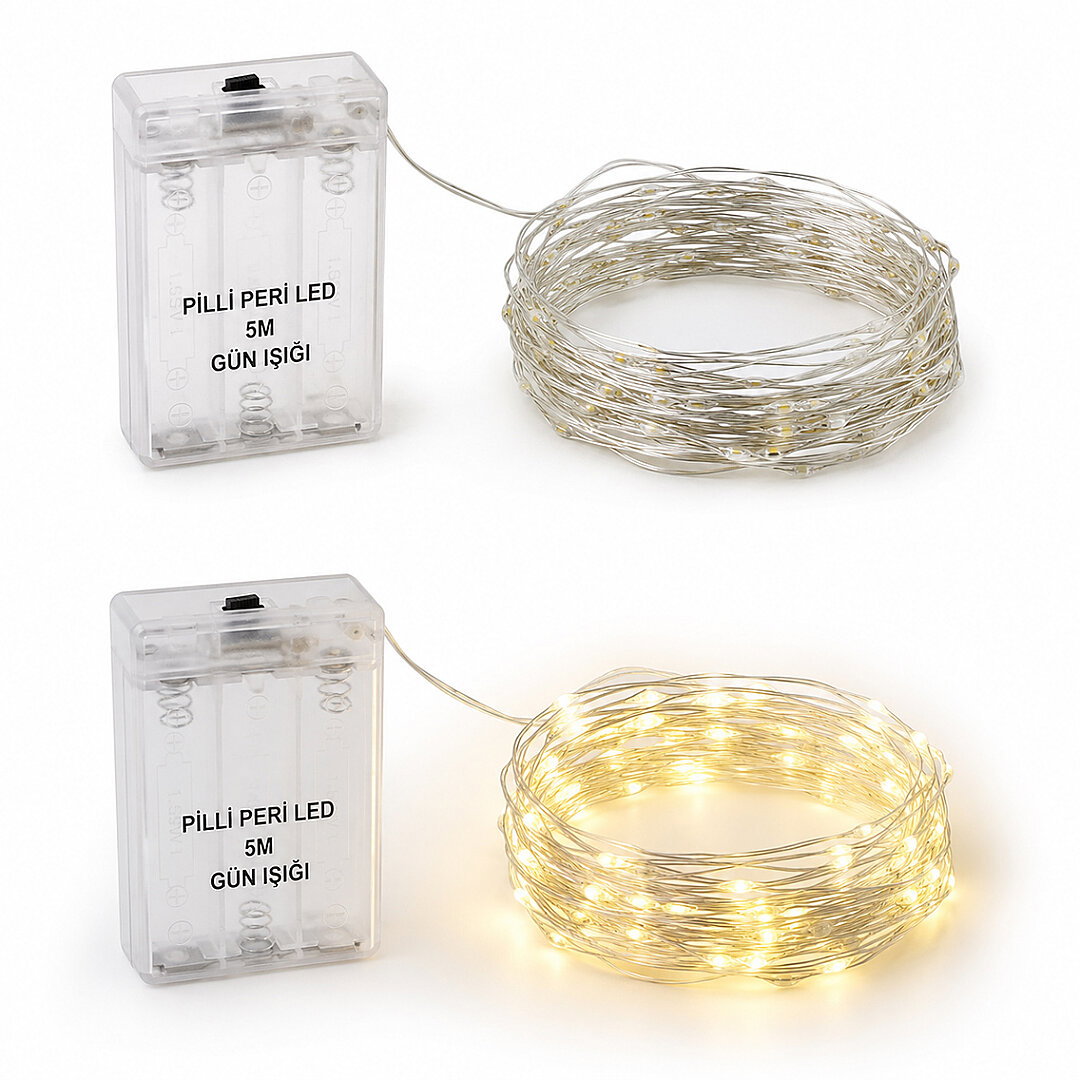 5 m Pilli Peri Led Gün Işığı İthal - Beysüs