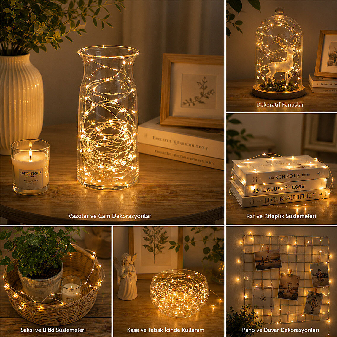 5 m Pilli Peri Led Gün Işığı İthal - 1