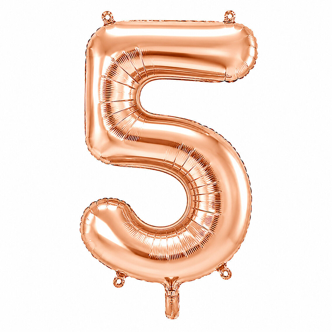 5 Rakam Folyo Balon Rose Gold Rengi (76 cm) - 1