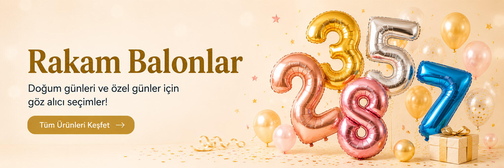 Rakam Balon Banner
