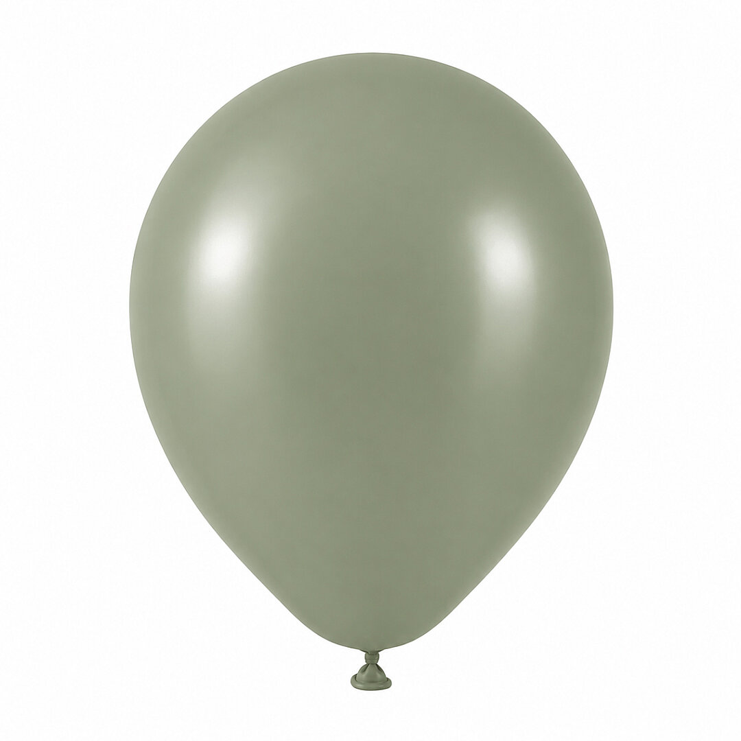 Ada Çayı Renk Lateks Retro Balon (30 cm) - 100 Adet - 2