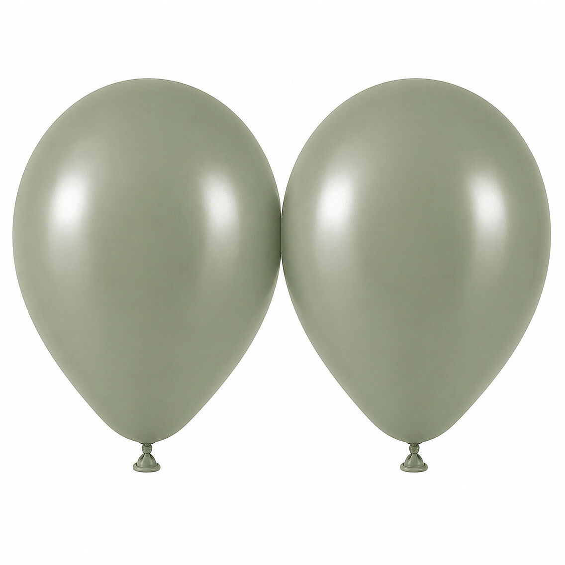 Ada Çayı Renk Lateks Retro Balon (50 cm) - 2 Adet - 1
