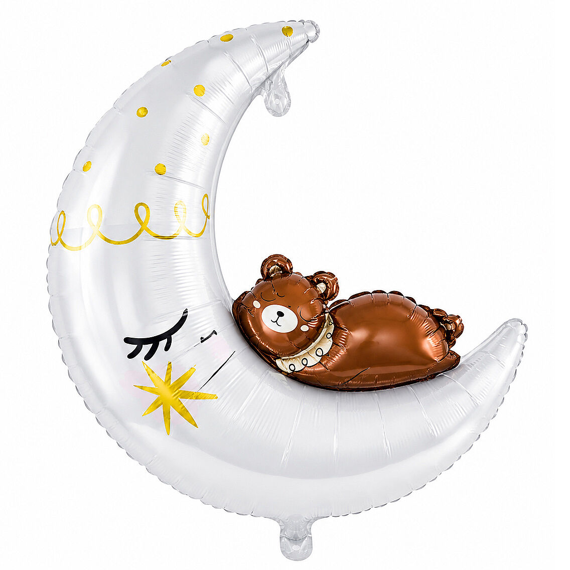 Ayıcıklı Ay Dede Folyo Balon - 1