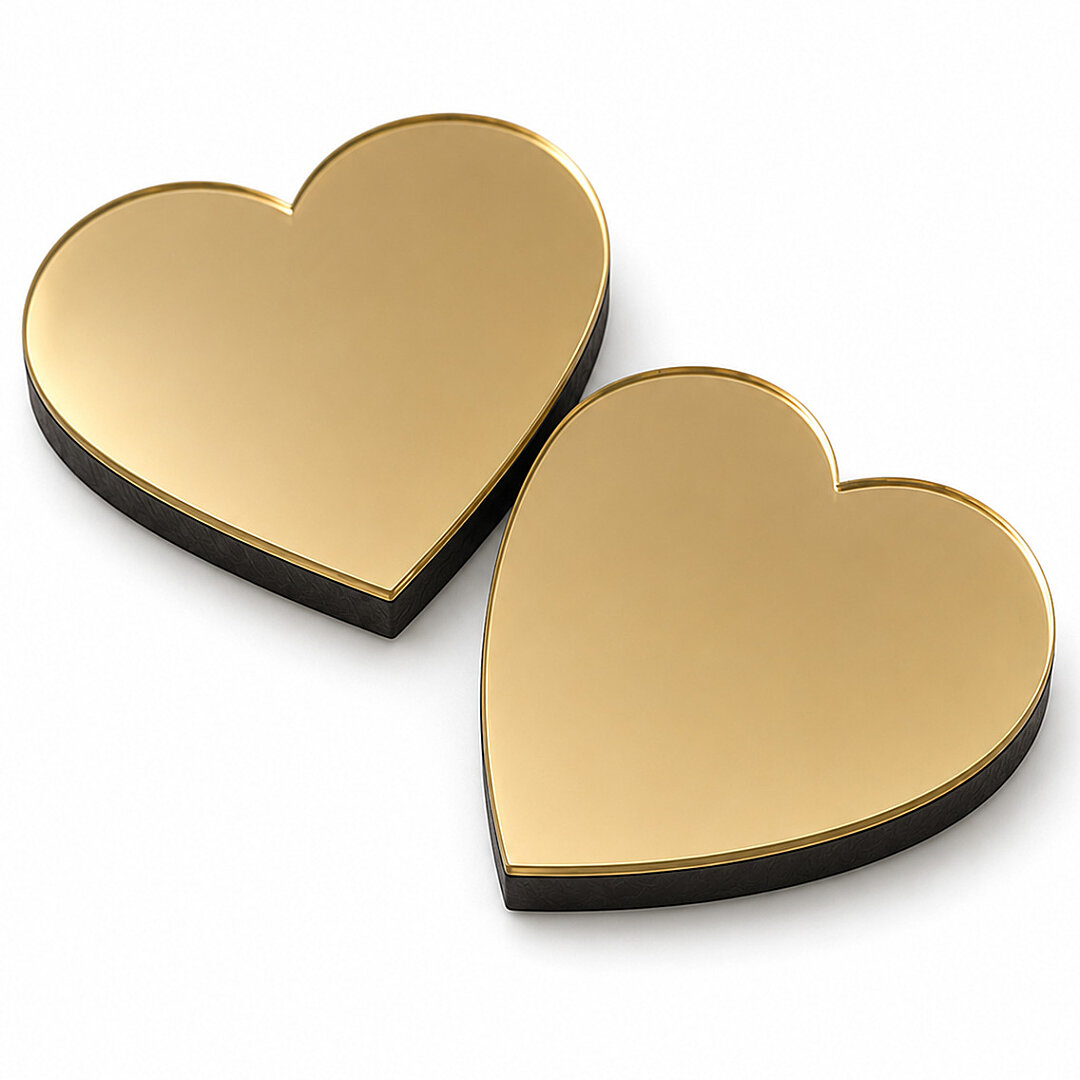 Aynalı Yüzük Altlığı Gold - 3