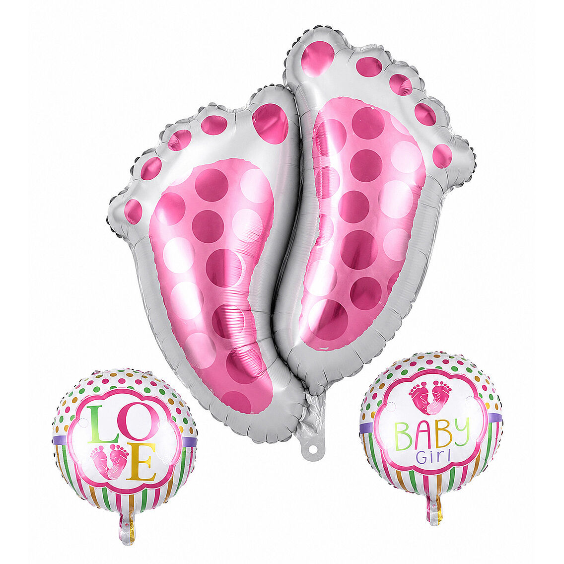 Baby Ayak İzi Mavi Folyo Balon - 1