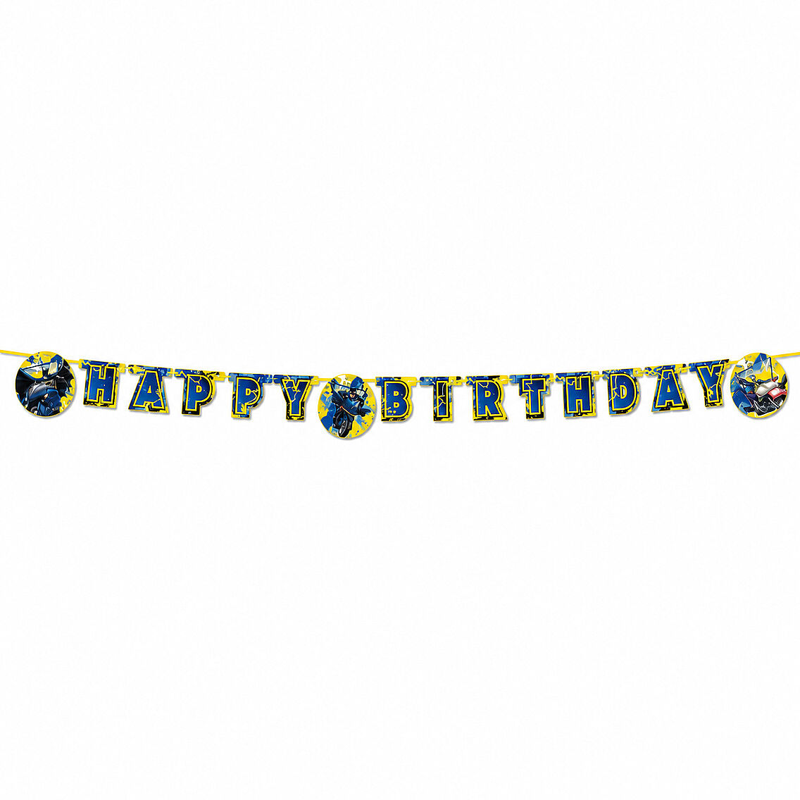 Batman Temalı Happy Birthday Banner - 1