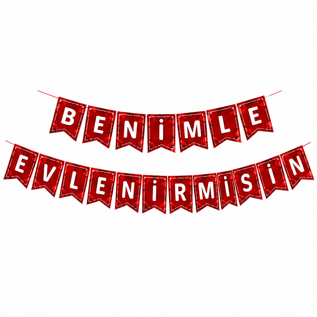 Benimle Evlenir Misin Banner - Beysüs