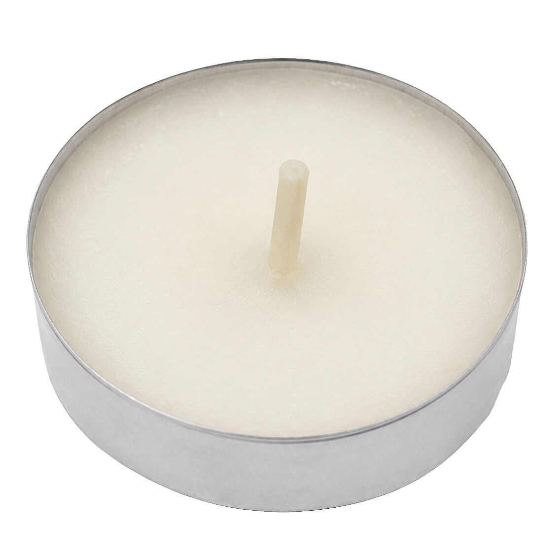 Beyaz Tealight Küçük Mum 10 Adet - 2