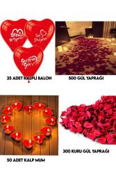 Beysüs 14 Şubat Sevgiliye Özel Romantik Süpriz Oda Ev Süsleme Sevgililer Günü Seti - Beysüs