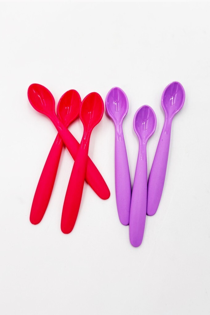 Beysüs 6’lı Bebek Mama Kaşığı Pembe - Beysüs