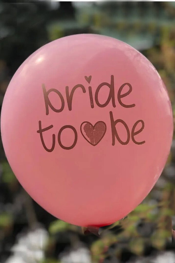 Beysüs Bride To Be Pastel Balon 5'li - 3