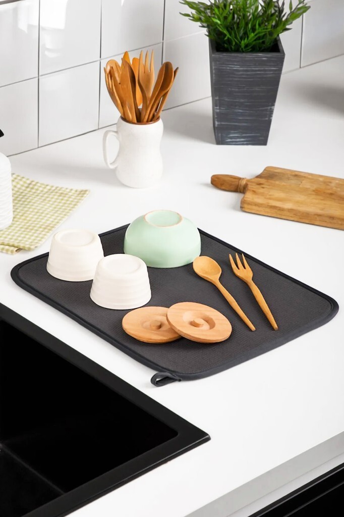 Beysüs Bulaşık Kurutma Matı Süper Emici Çift Taraflı - Beysüs