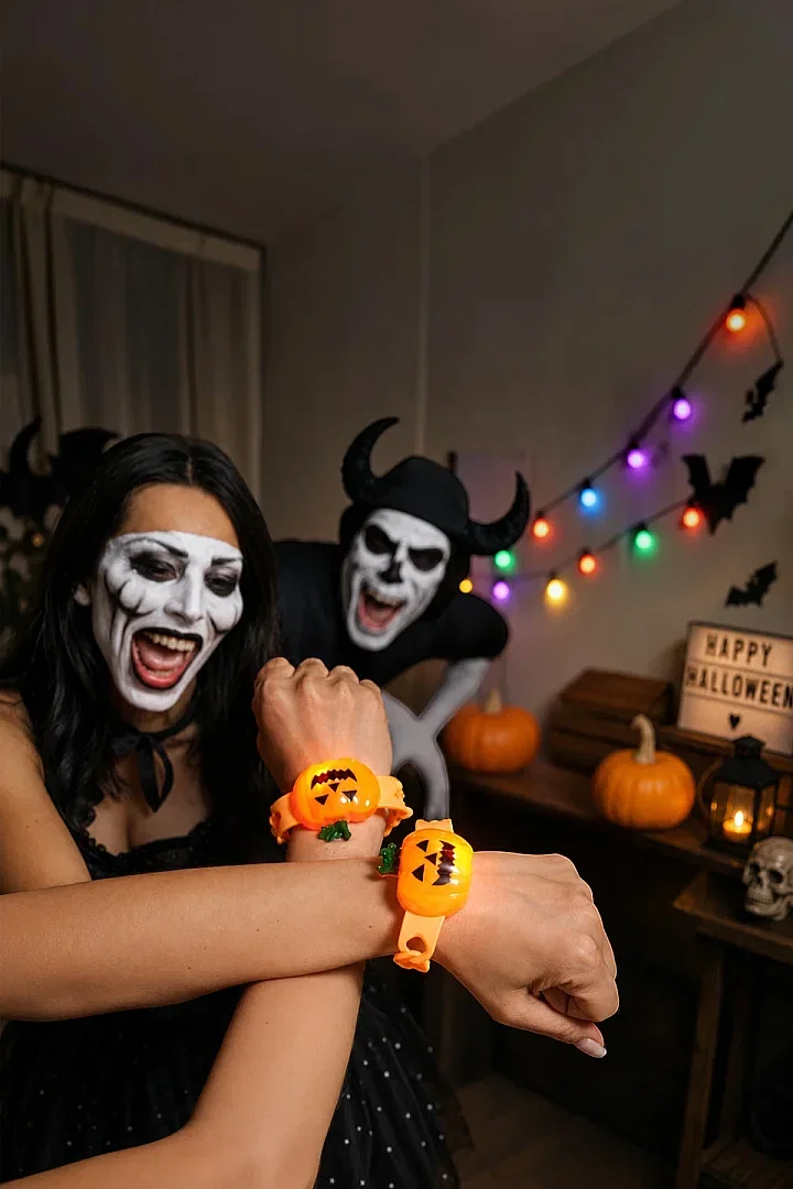 Cadılar Bayramı Halloween Işıklı Bileklik - Beysüs