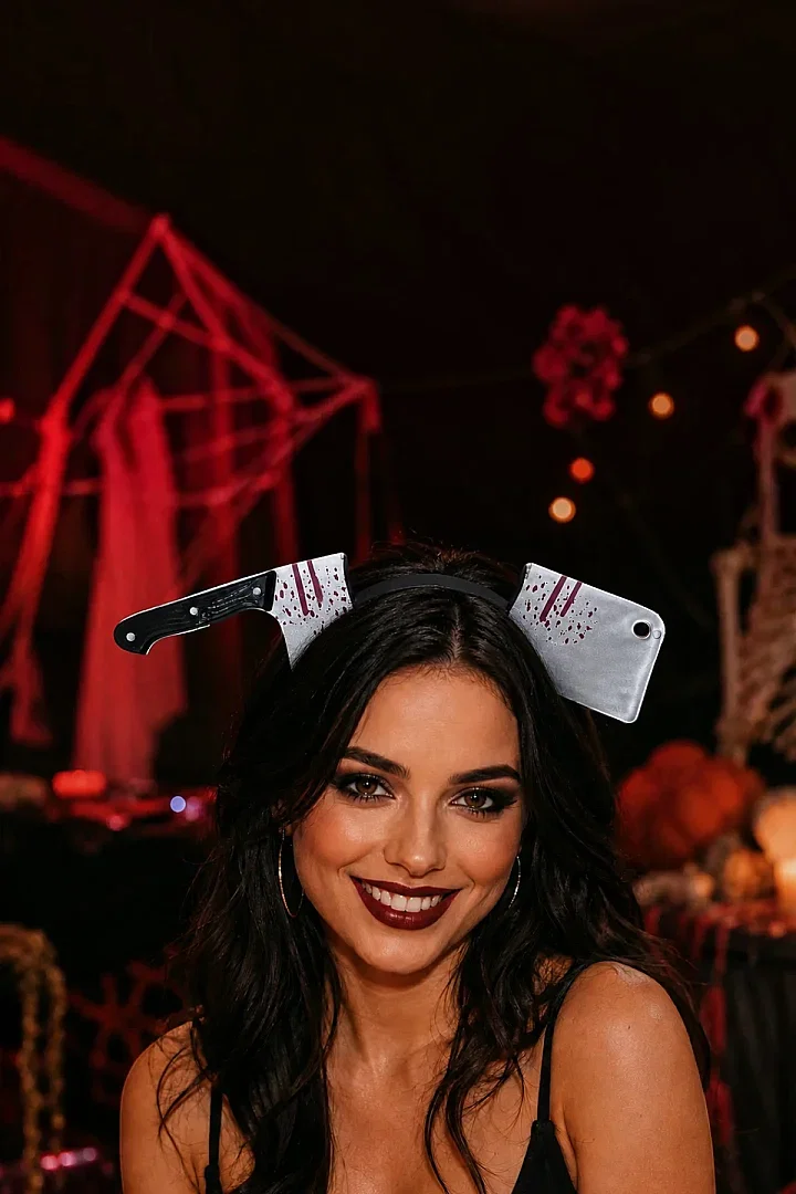Cadılar Bayramı Halloween Tac Satır Görünümlü - Beysüs