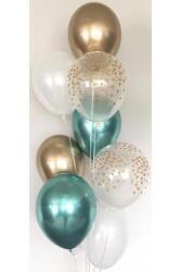 Beysüs Gold Yeşil Şeffaf Balon Seti - Beysüs