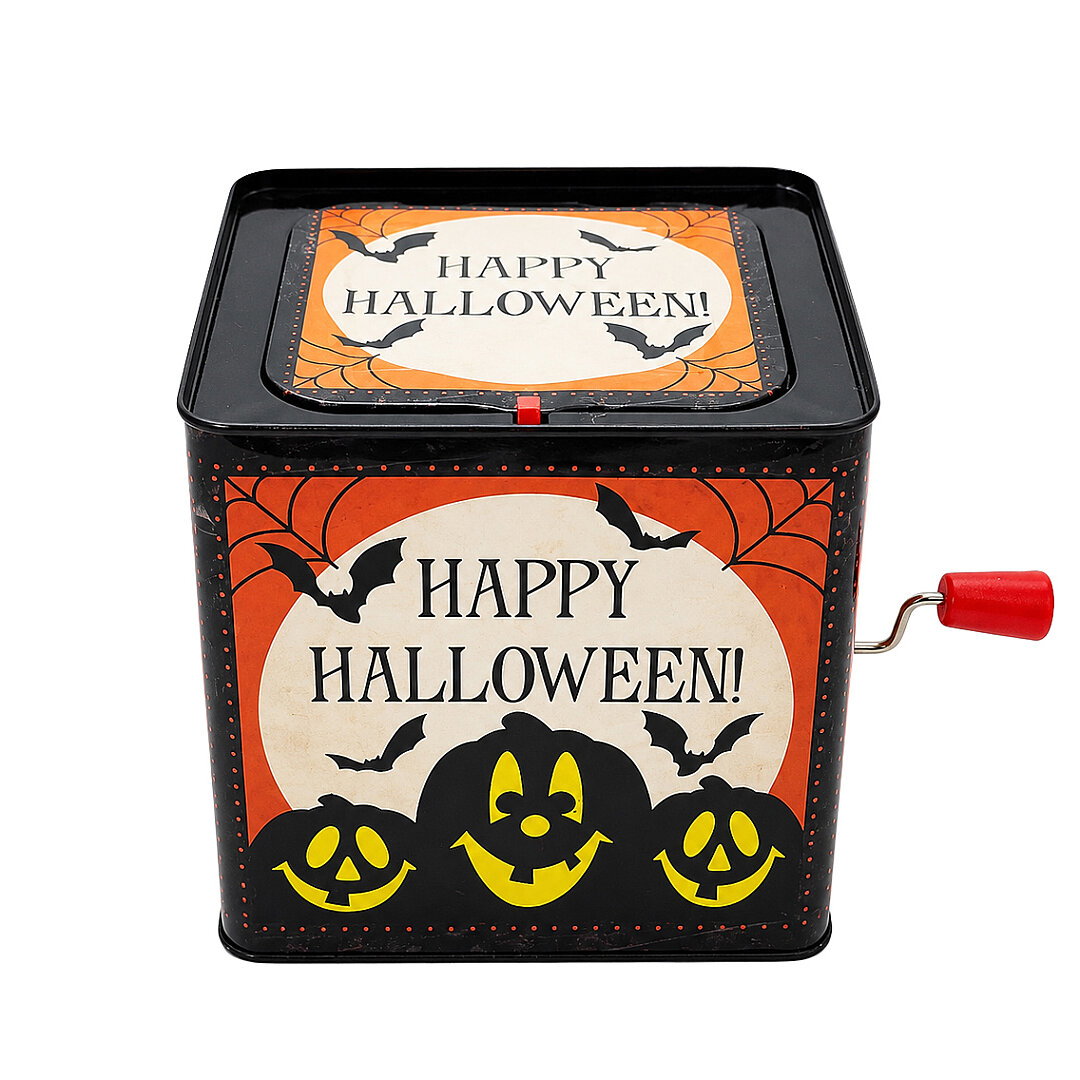 Halloween Sihirli Kedi Kurmalı Jack in the Box Patlayan Kutu - Beysüs (1)