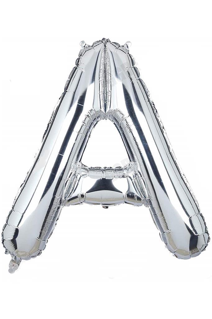 Beysüs Harf Folyo Balon Gümüş A Harf 40 İnç - Beysüs