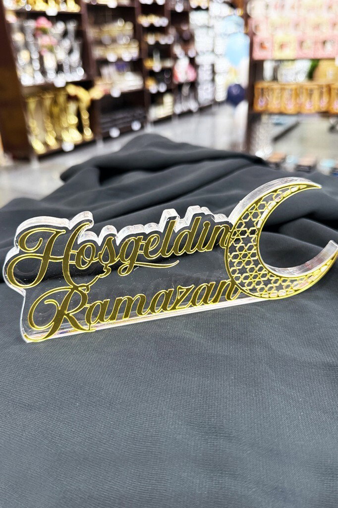 Beysüs Hoşgeldin Ramazan Epoksi Masa Süsü - Beysüs (1)