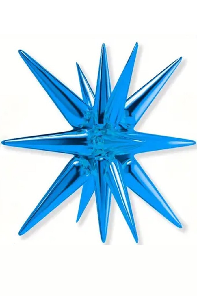 Beysüs Mavi Starburst Kutup Yıldızı Folyo Balon - Beysüs