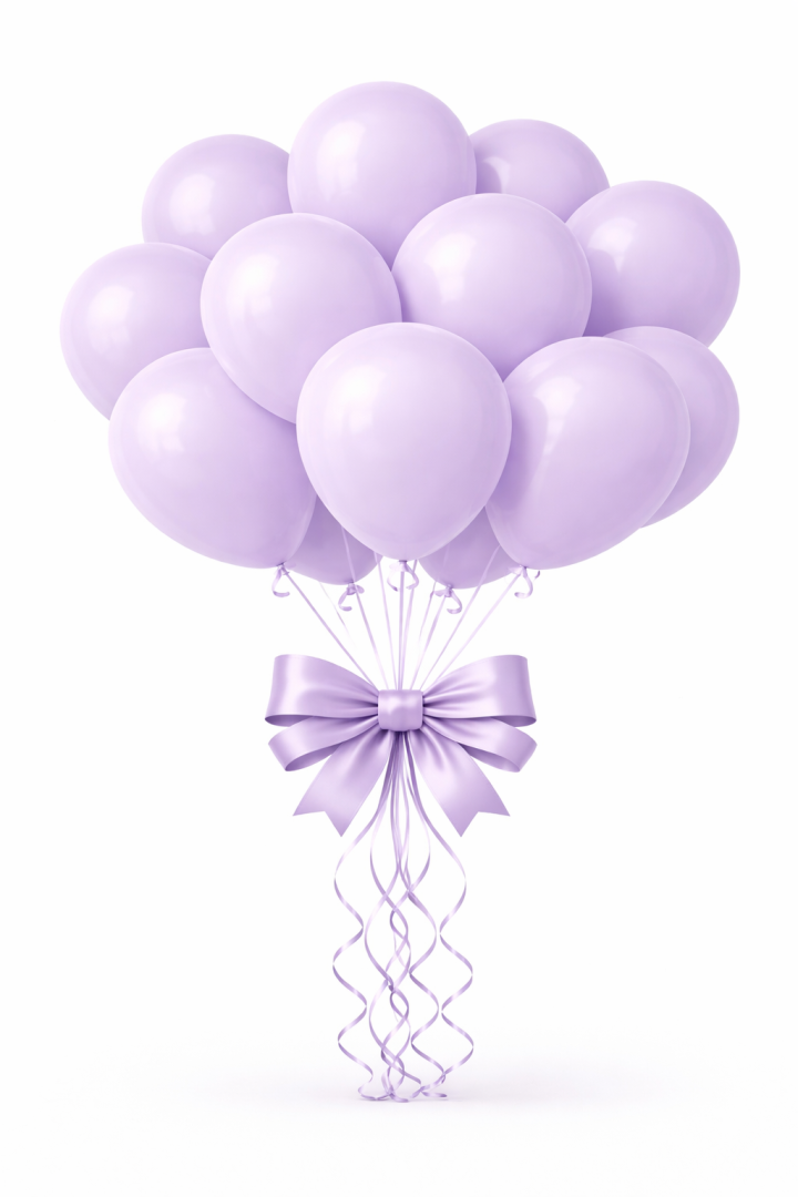 Beysüs Lila Makaron Balon 20 adet 12inç - Beysüs