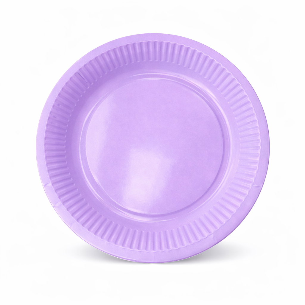 Beysüs Makaron Lila 8'Li Tabak Bardak Set - Beysüs (1)
