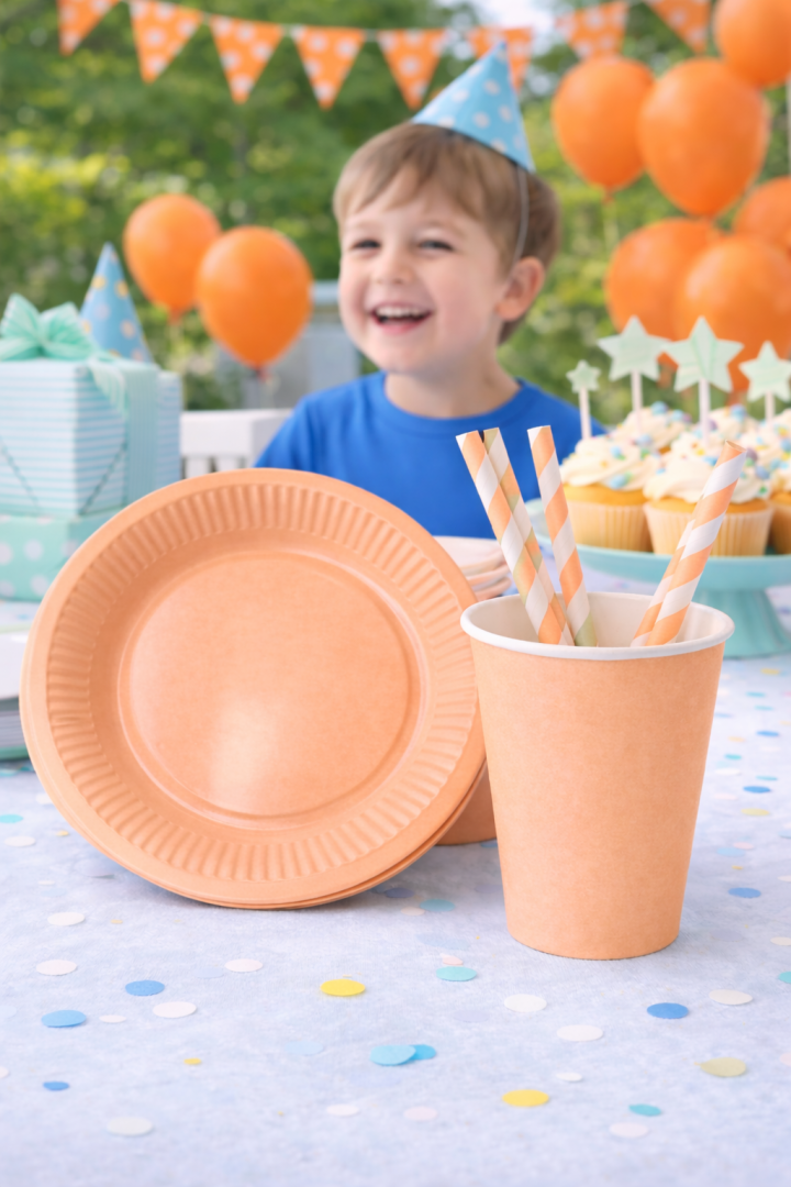Beysüs Makaron Somon 8'Li Tabak Bardak Set - Beysüs (1)