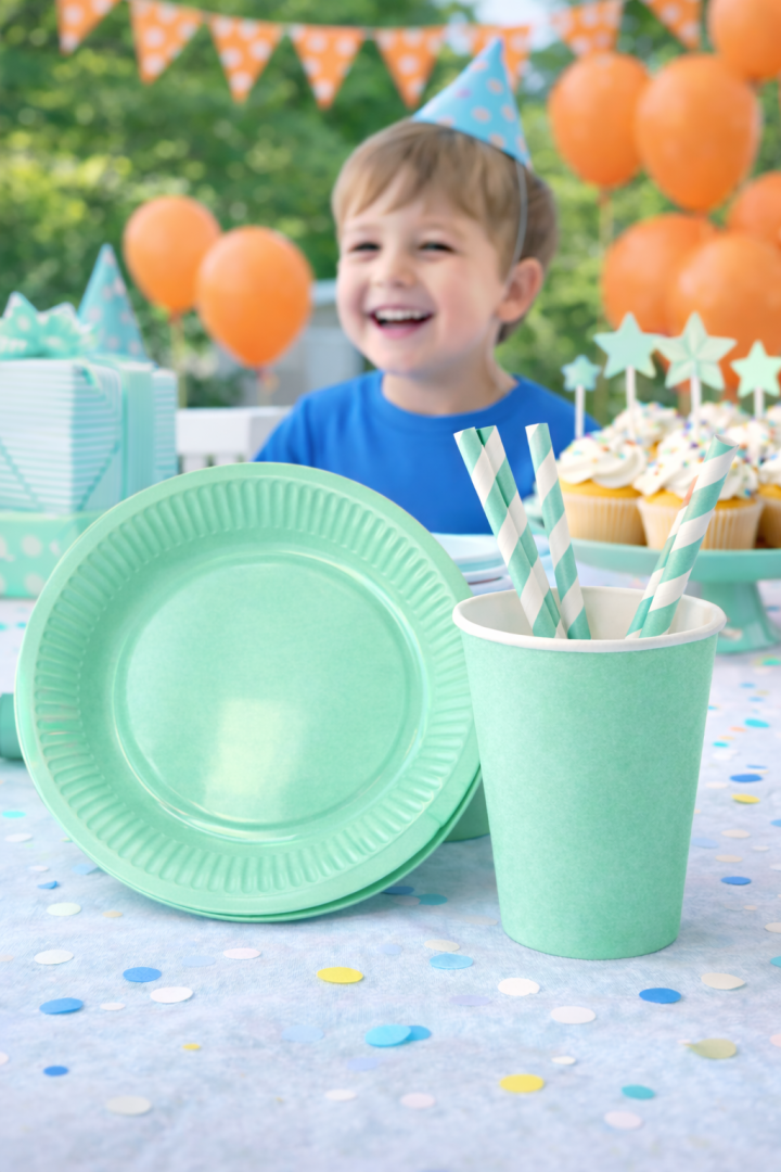 Beysüs Mint Yeşili 8'Li Tabak Bardak Set - Beysüs (1)