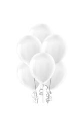 Beysüs Pastel Balon Beyaz Dekor Balonu 10 Adet Beyaz - Beysüs