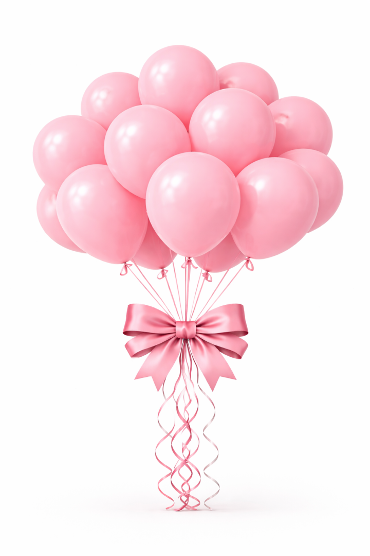 Beysüs Pembe Makaron Balon 20 adet 12inç - Beysüs