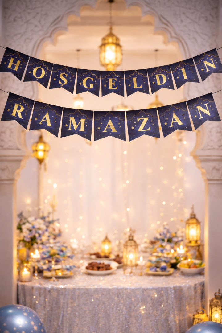 Beysüs Ramazan Ayı Banner Afiş Hoş Geldin Ramazan - Beysüs