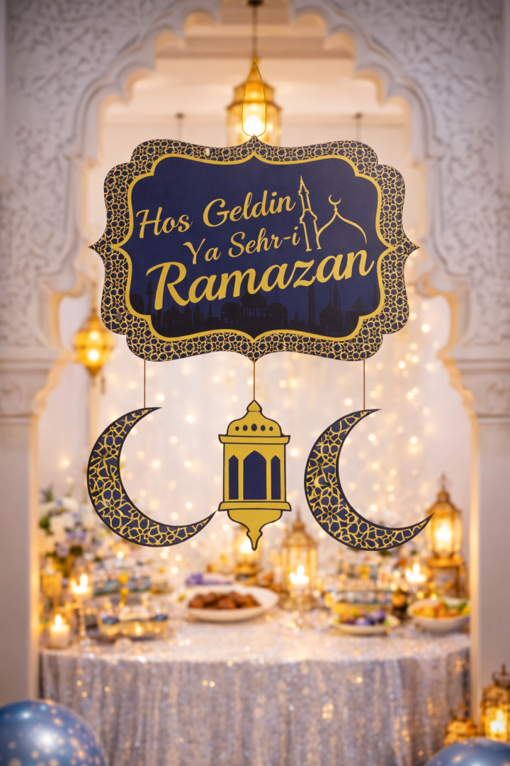 Beysüs Ramazan Ayı Tavan Süsü Hoş Geldin Ya Şehr-i Ramazan - Beysüs