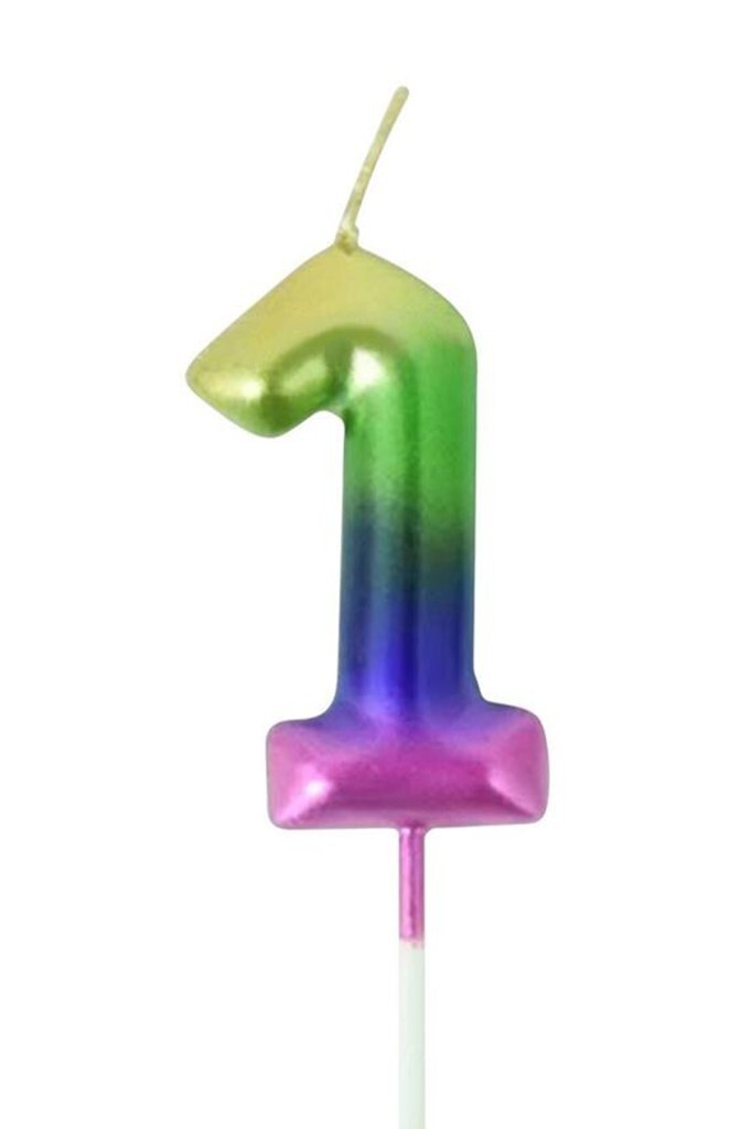 Beysüs Rengarenk 1 Rakam Pasta Mumu - Beysüs