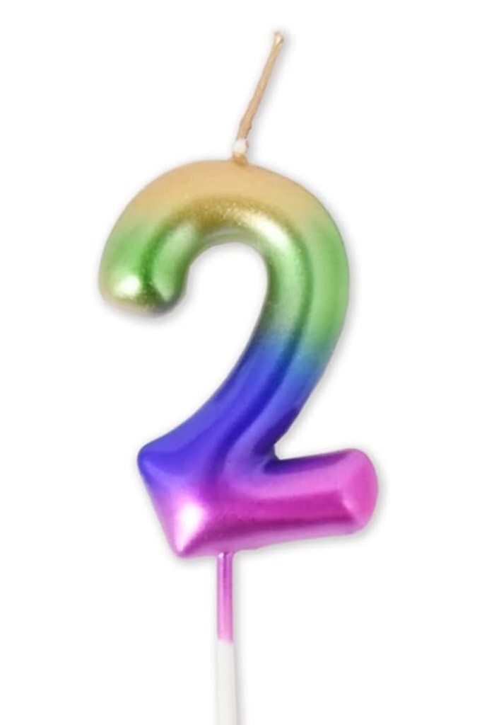 Beysüs Rengarenk 2 Rakam Pasta Mumu - Beysüs