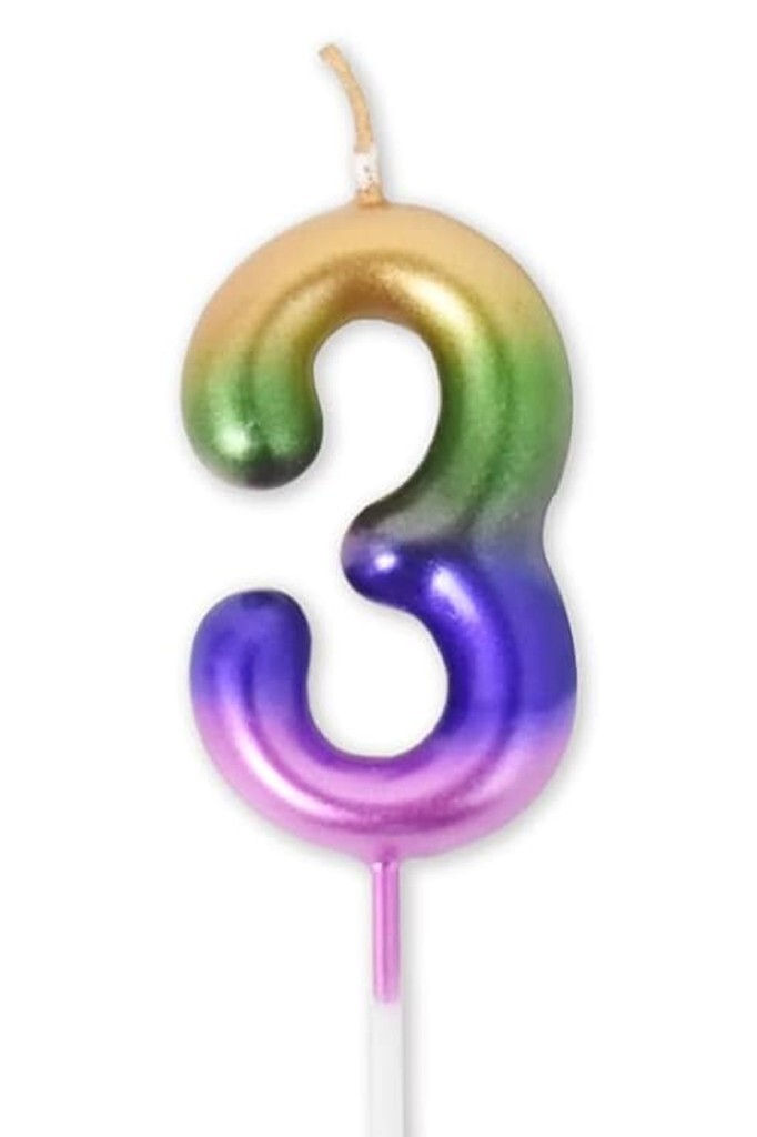 Beysüs Rengarenk 3 Rakam Pasta Mumu - Beysüs