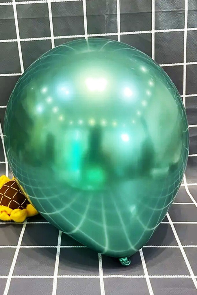 Beysüs Yeşil Krom Balon 7 adet 12inç - Beysüs (1)
