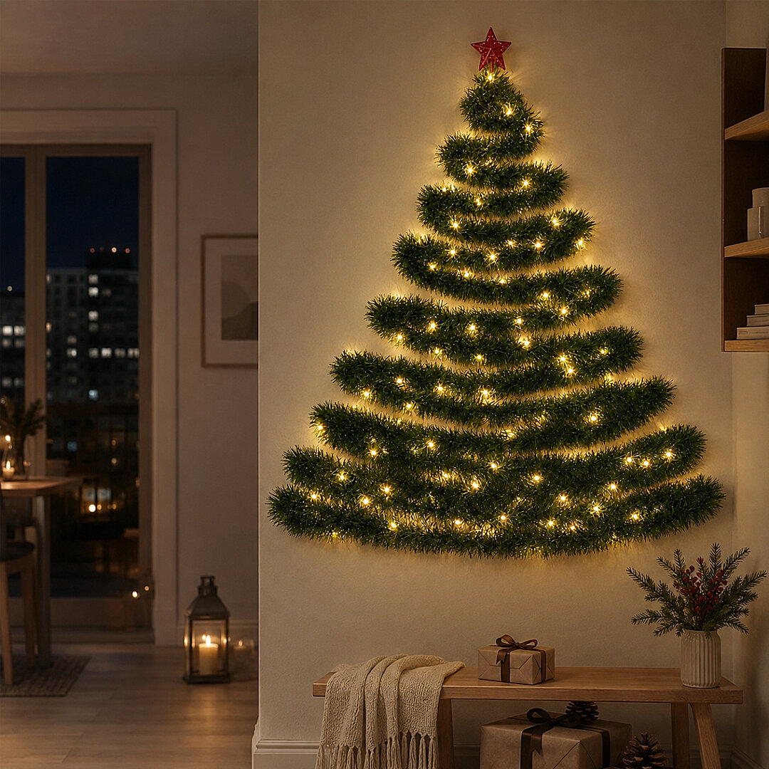 Beysüs Yılbaşı 5 Metre Çam Garland Peri Led Işık Seti Dekoratif Süsleme - Beysüs