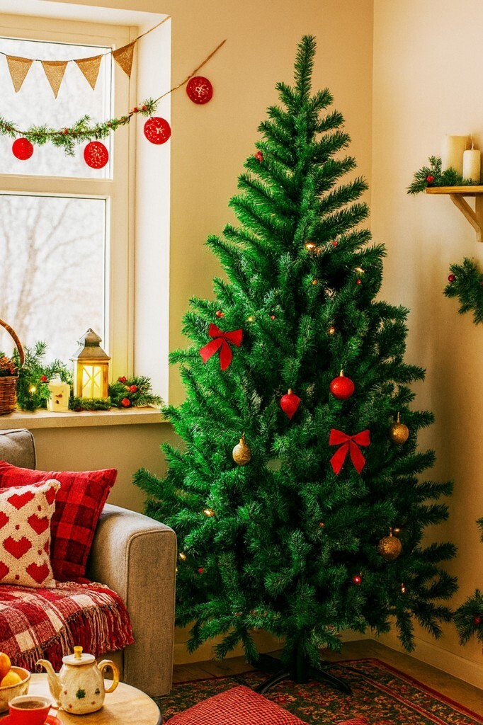 Beysüs Yılbaşı Çam Ağacı Lüks Özel Üretim 190 cm 720 Yoğun Dal - Beysüs