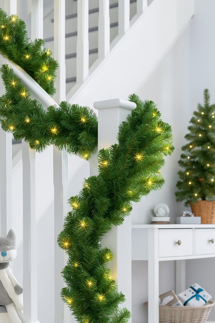 Beysüs Yılbaşı Süsü Işıklı Basic Garland - Beysüs
