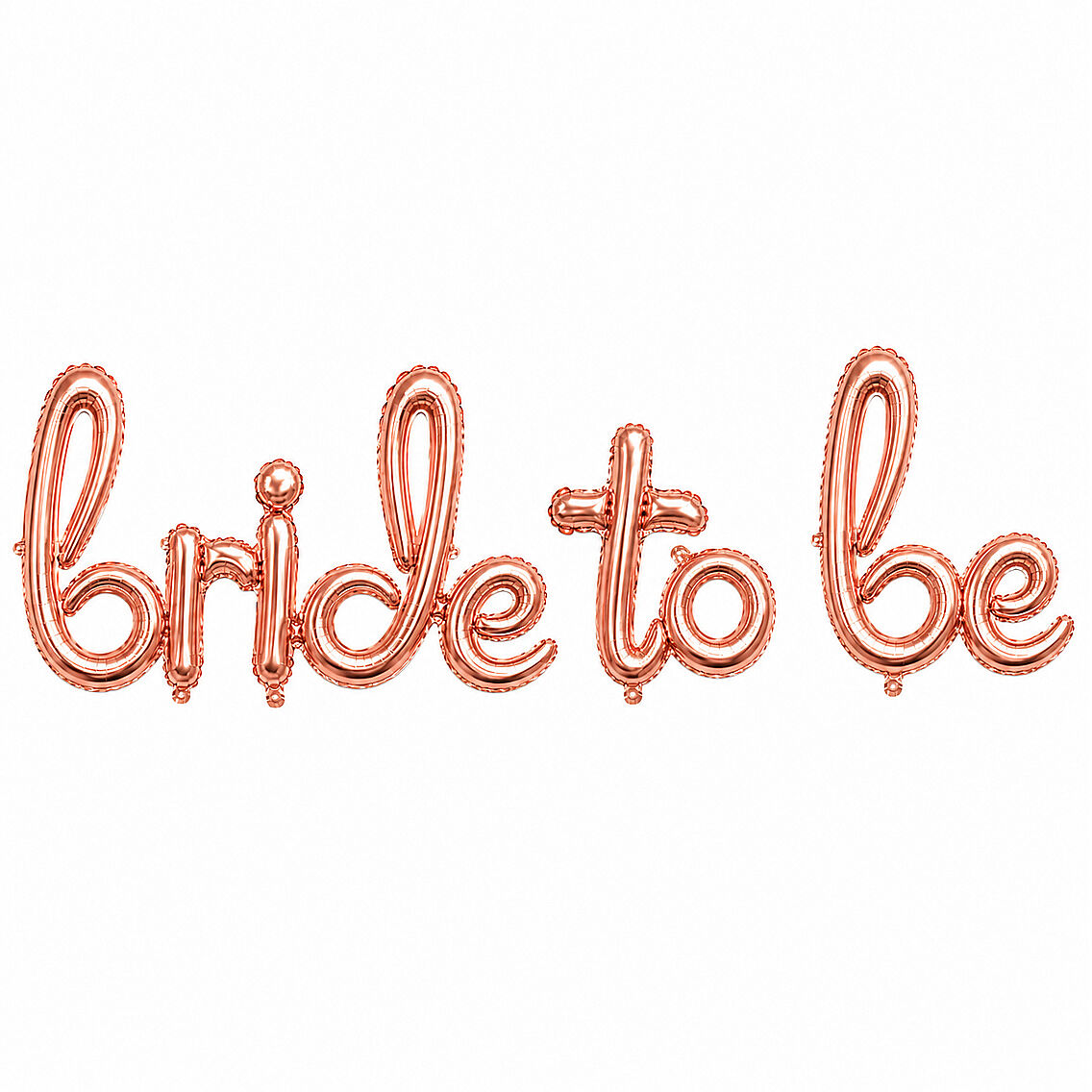 Bride To Be El Yazısı 3 Parça Folyo Balon - 1