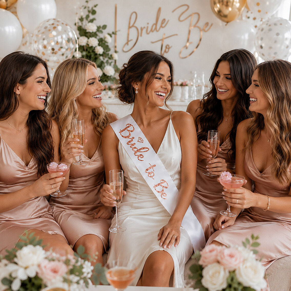 Bride To Be Kuşak Rose Gold - 2