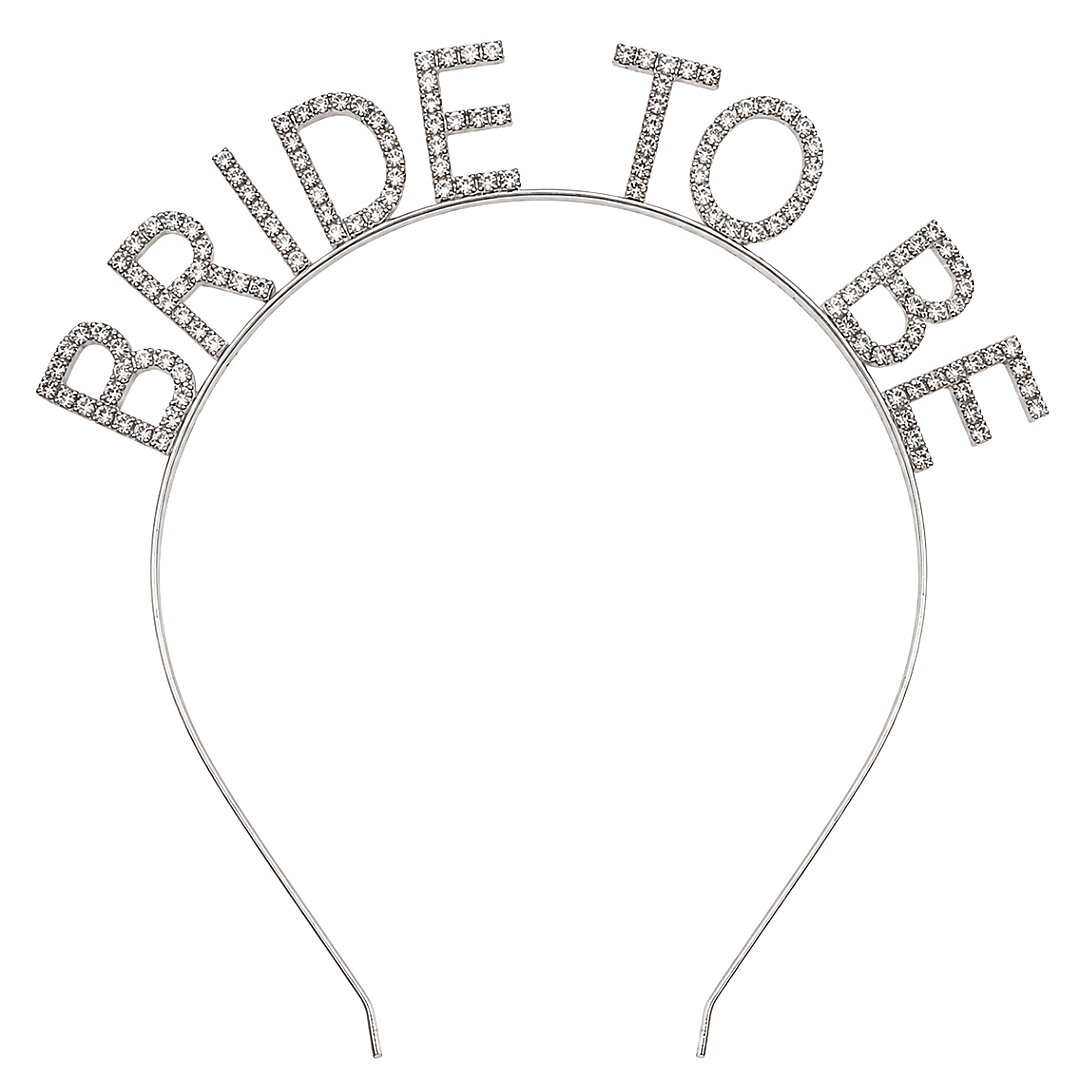 Bride To Be Taşlı Lüx Tac Gümüş - 2