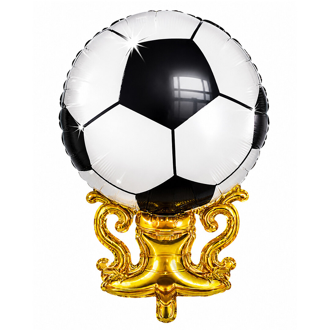 Büyük Kupa Standlı Futbol Top Folyo Balon - 1