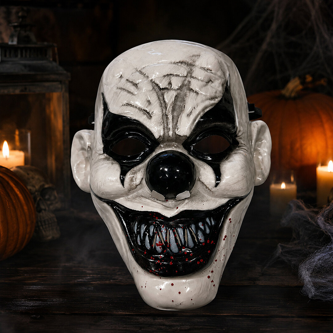 Cadılar Bayramı Dark Joker Maske - 3