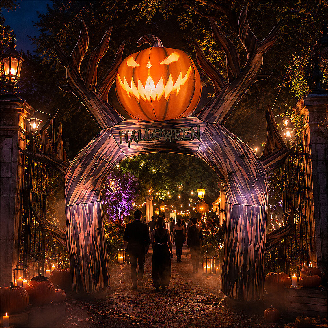 Cadılar Bayramı Halloween Yazılı Kapı Tagı - 4