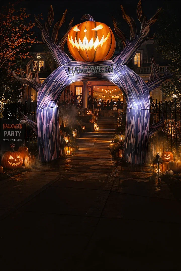 Cadılar Bayramı Halloween Yazılı Kapı Tagı - 1