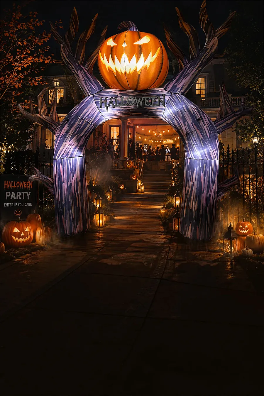 Cadılar Bayramı Halloween Yazılı Kapı Tagı - 1